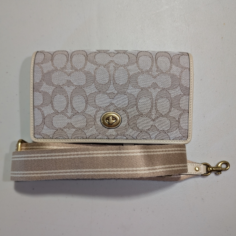 Haiden Jacquard Coach Crossbody